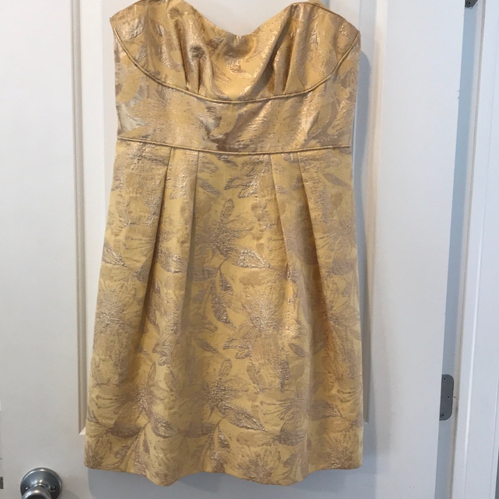 BCBG maxazria strapless dress
